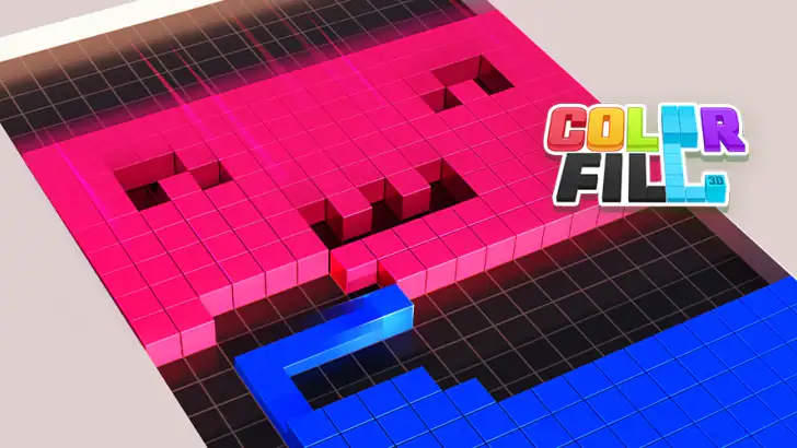 Color Fill 3D feature graphic