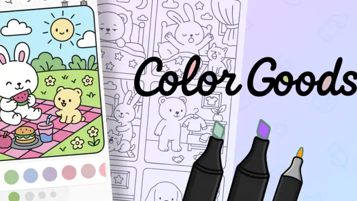 Color Goods™ - Coloring Games feature graphic