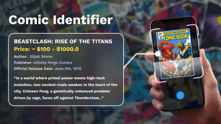 Comic Book Value Scanner feature graphic