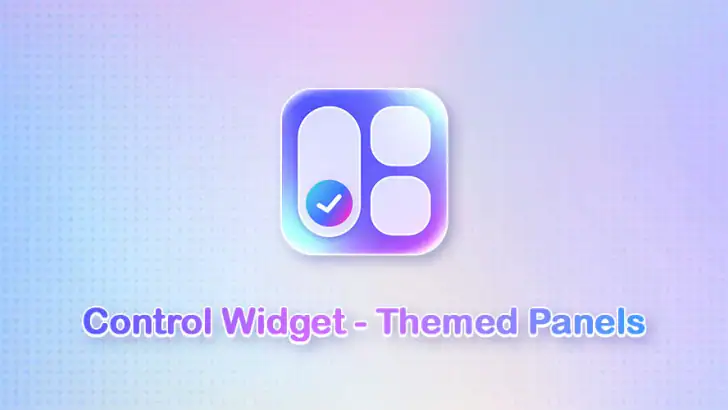 Control Widget - Themed Panels feature graphic