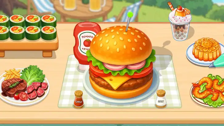 Cookzii: Madlavningsspil ASMR feature graphic