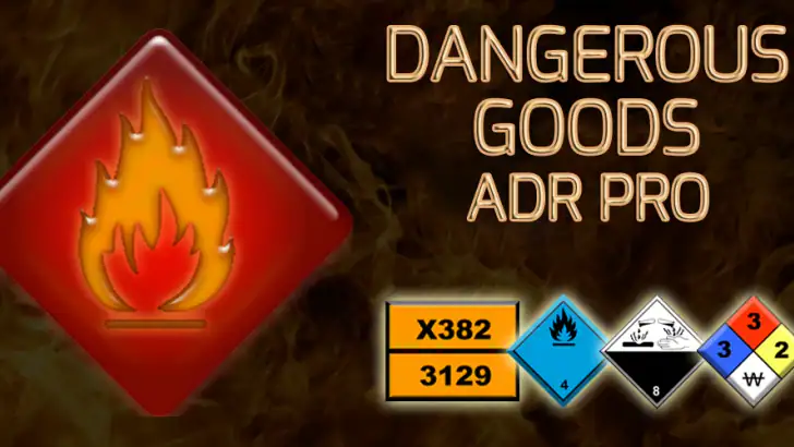 Dangerous Goods ADR 2025 Pro feature graphic