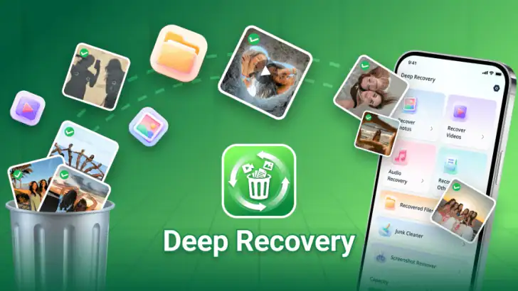 Deep Recovery - Restore All feature graphic