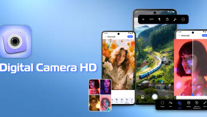 Digital Camera Filter: Cam HD feature graphic