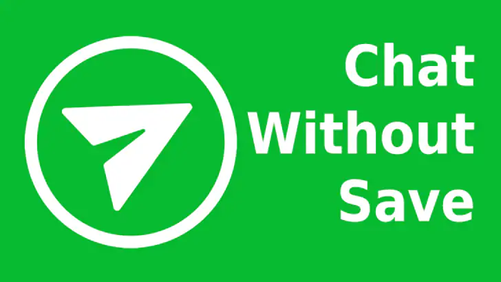 DirectChat-Without save number feature graphic
