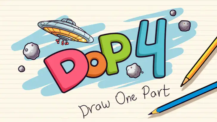 DOP 4: Draw One Part feature graphic