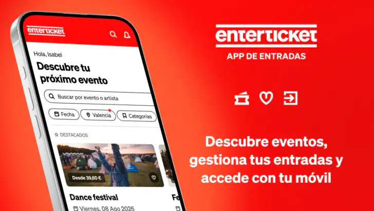 Enterticket - App de entradas feature graphic