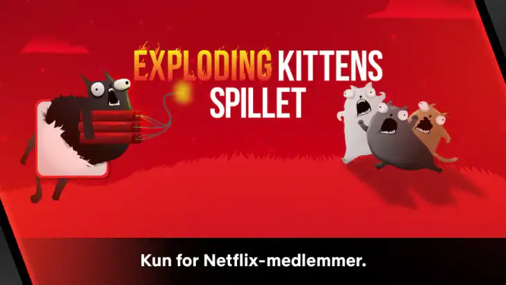 Exploding Kittens NETFLIX feature graphic