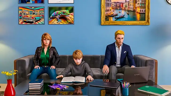 Familie Dar Liv: Mor Simulator feature graphic