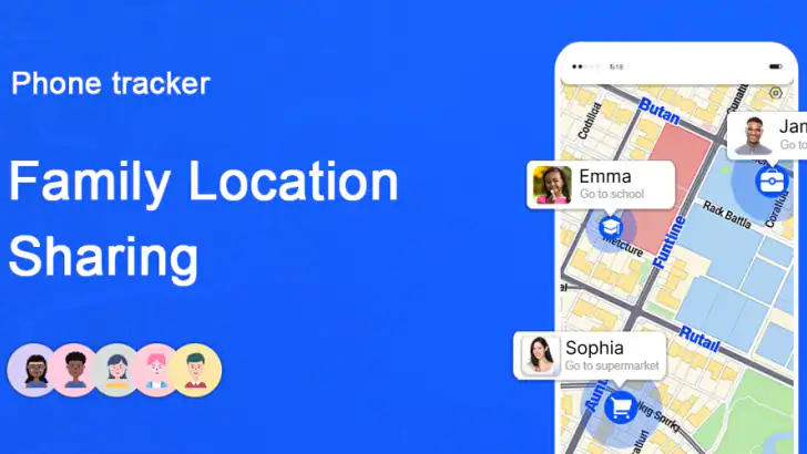 Family GPS Tracker: Geo Find feature graphic