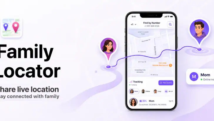 Family Tracker: Location Map feature graphic