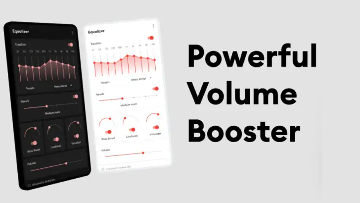 Flat Equalizer - Bass Booster feature graphic
