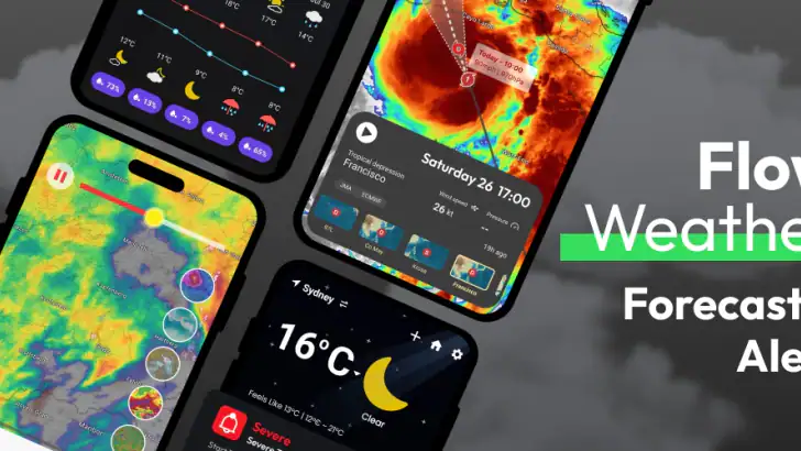 Flow Weather - Live Radar Home feature graphic