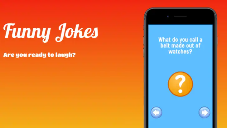 Funny Jokes And Riddles feature graphic