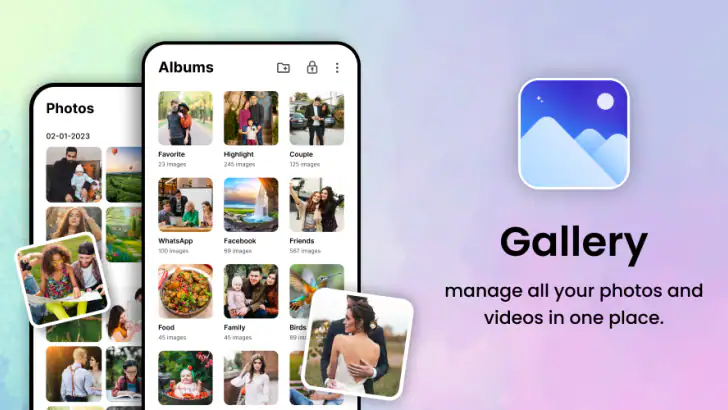 Gallery - Photo Gallery, Vault feature graphic