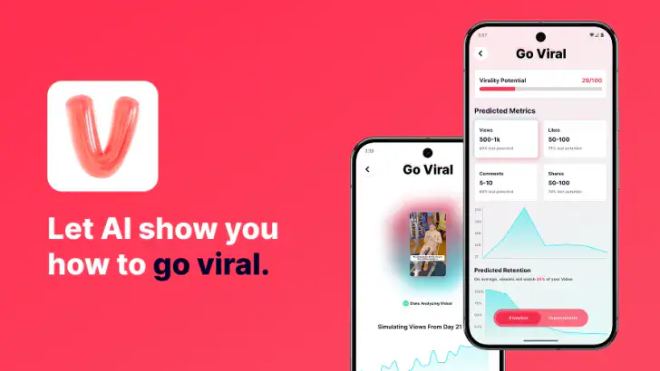 Go Viral: AI Creator Assistant feature graphic
