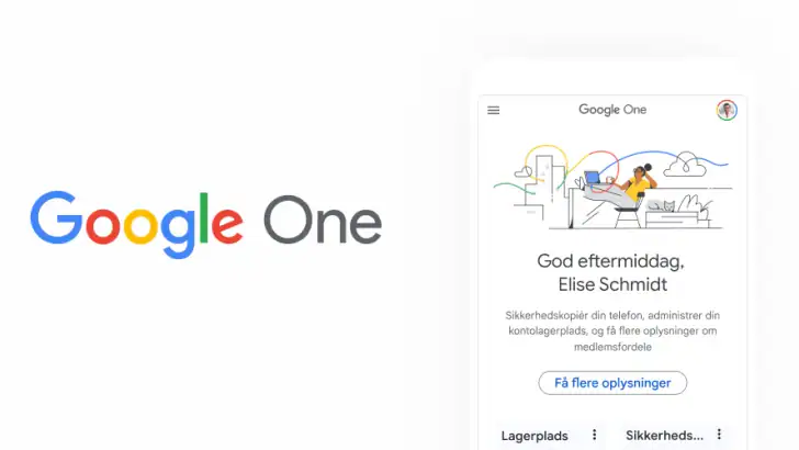 Google One feature graphic