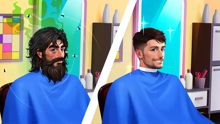 Hair Tattoo: Barber Shop Game feature graphic