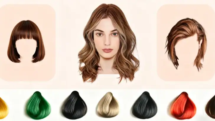 Hairstyle Try On - AI Haircut feature graphic