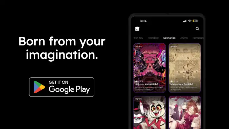 Hangjam: AI Chat and Roleplay feature graphic