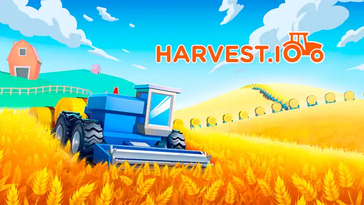 Harvest.io – 3D Farming Arcade feature graphic