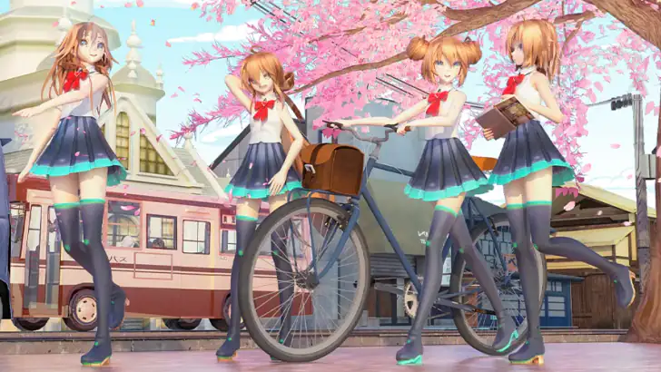 High School Girl Life Sim 3D feature graphic