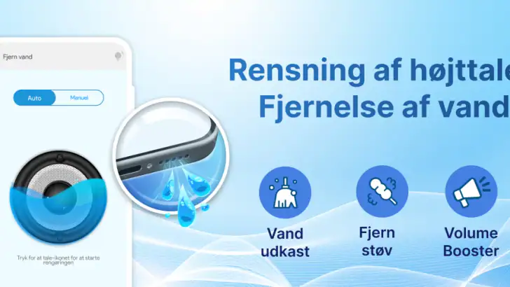 Højttalerrens Vandudkast feature graphic