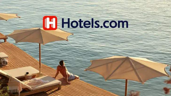 Hotels.com: Hoteller og Rejser feature graphic