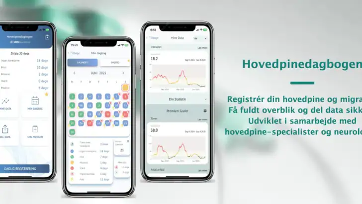 Hovedpinedagbogen feature graphic