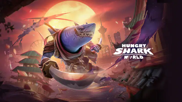 Hungry Shark World feature graphic
