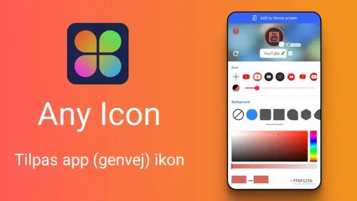Ikonskifter feature graphic