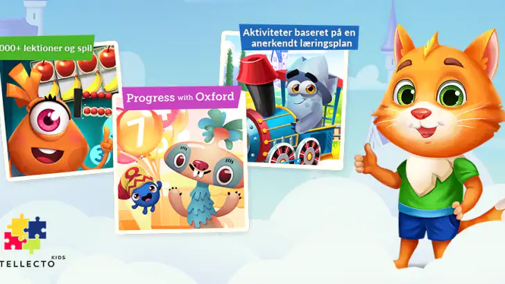 Intellecto Kids læringsspil feature graphic