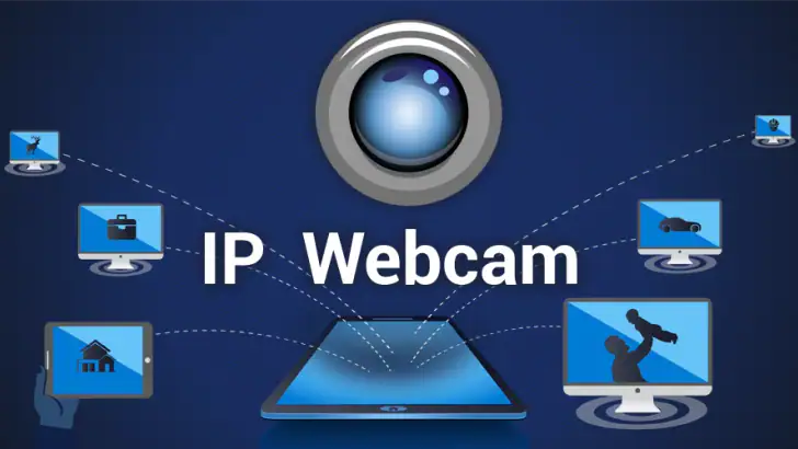 IP Webcam Pro feature graphic