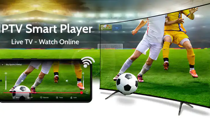 IPTV Player - Smart Live TV feature graphic