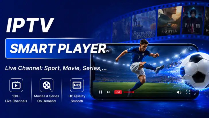 IPTV Smart Player - TV Show feature graphic