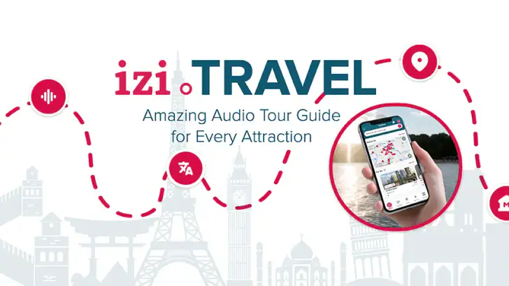 izi.TRAVEL: Audio Tour Guides feature graphic