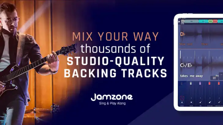 Jamzone - Sing & Play Along feature graphic