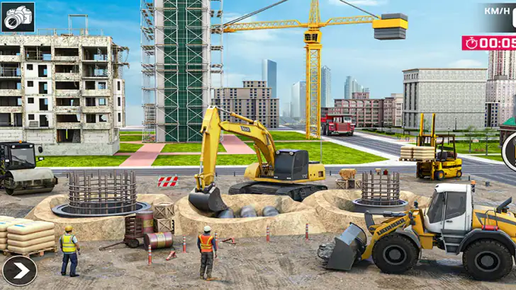 jcb gravemaskine simulatorspil feature graphic