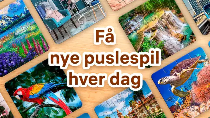 Jigsaw Puzzles - Puslespil feature graphic