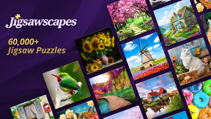 Jigsawscapes® - puslespill feature graphic