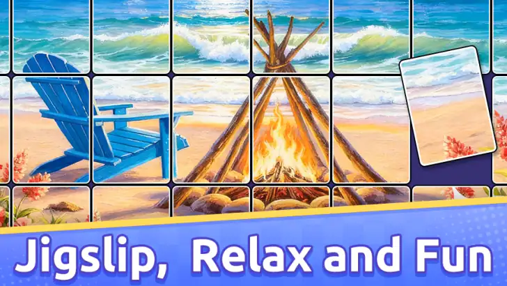 Jigslip - Easy Jigsaw feature graphic