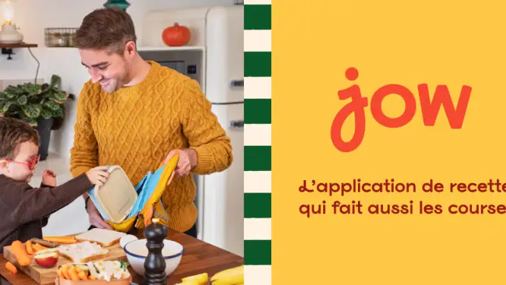 Jow - Recettes et courses feature graphic