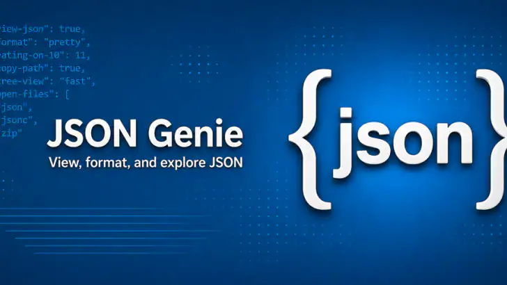 Json Genie PREMIUM-JSON Editor feature graphic