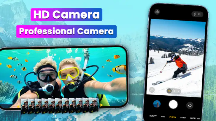 Kamera til Android - HD-kamera feature graphic