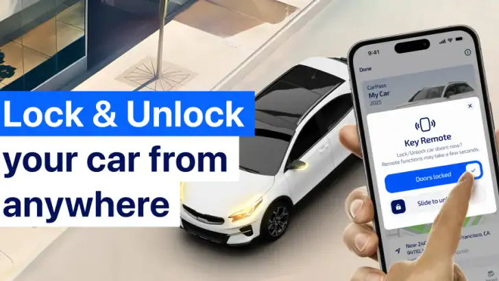 KeyConnect Digital Car Key feature graphic