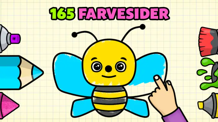 Kids Coloring Book for 2-5 yo feature graphic