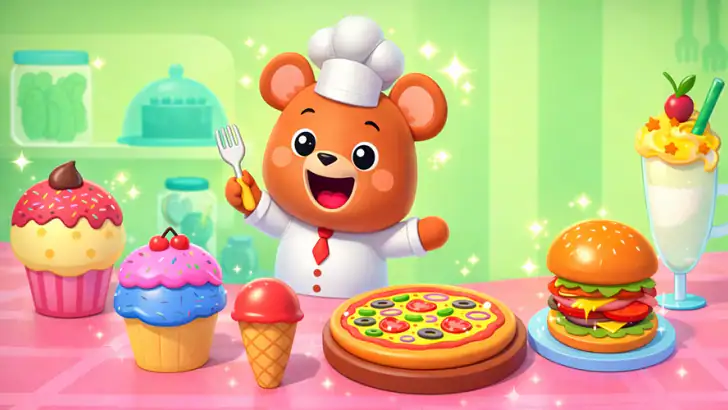 Kids Cooking Games for toddler feature graphic
