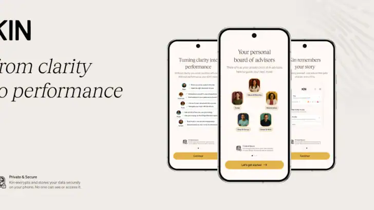 Kin: Personal AI Advisors feature graphic