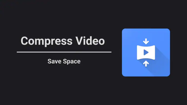Komprimer Video - Ændr Str. feature graphic