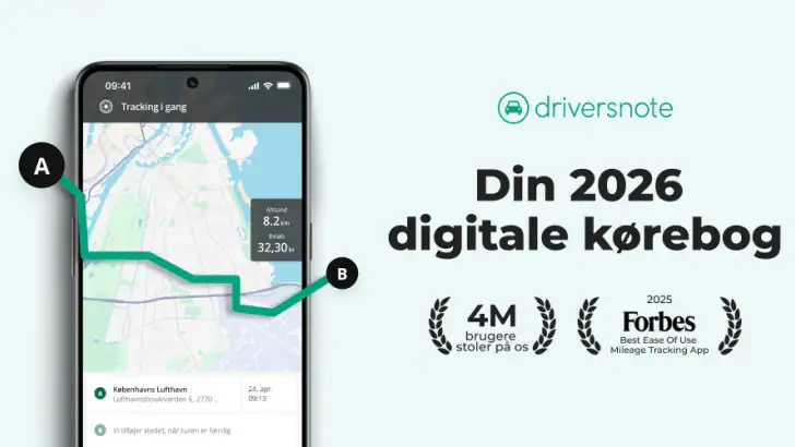 Kørebog til Kørselsregnskab feature graphic